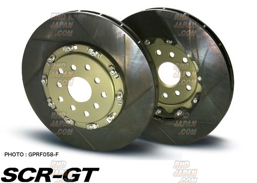 Project Mu SCR-GT Front Brake Rotor Set - ER34 - RHDJapan
